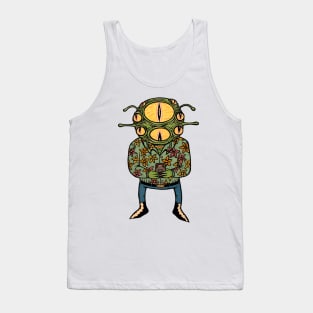 Gamer Alien Tank Top